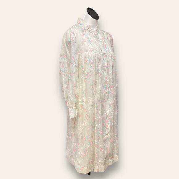 Vintage Barbizon Recollection Crepe nighty and robe small (size 4) - Picture 6 of 11